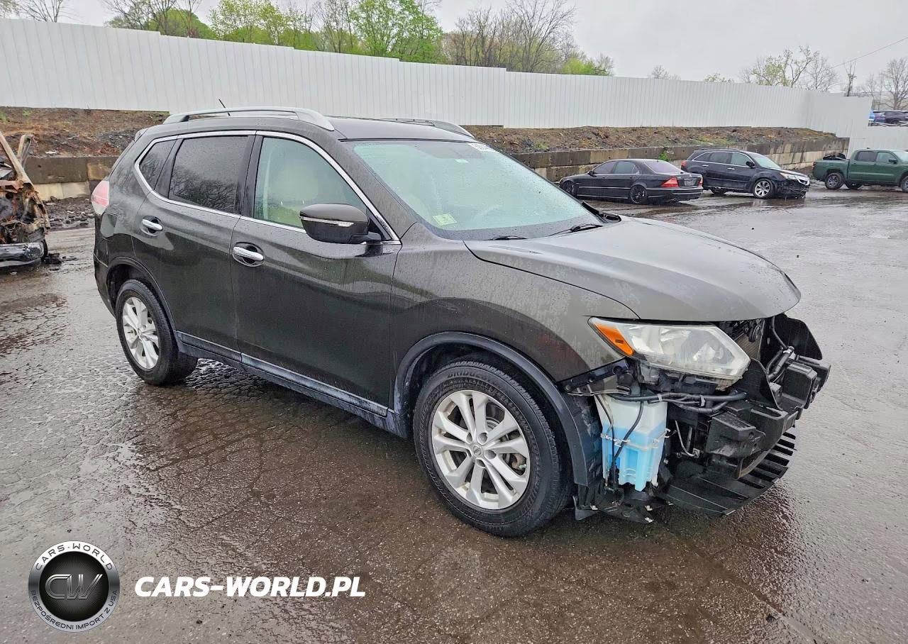 2014 Nissan Rogue S VIN:5N1AT2MLXEC775242 - 4