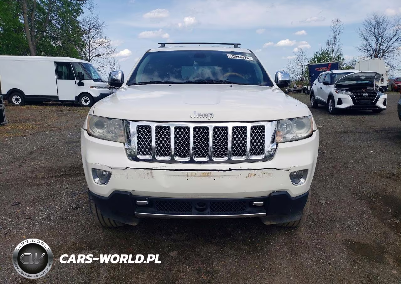 2012 Jeep Grand Cherokee Overland VIN:1C4RJFCT6CC359689 - 5
