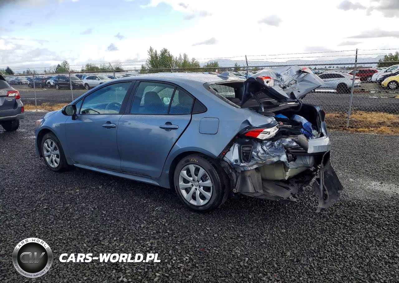 2021 Toyota Corolla Le VIN:5YFEPMAE3MP167709 - 2