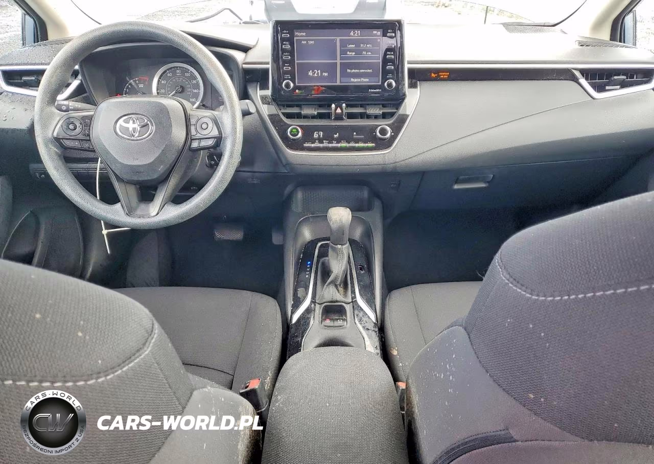 2021 Toyota Corolla Le VIN:5YFEPMAE3MP167709 - 8