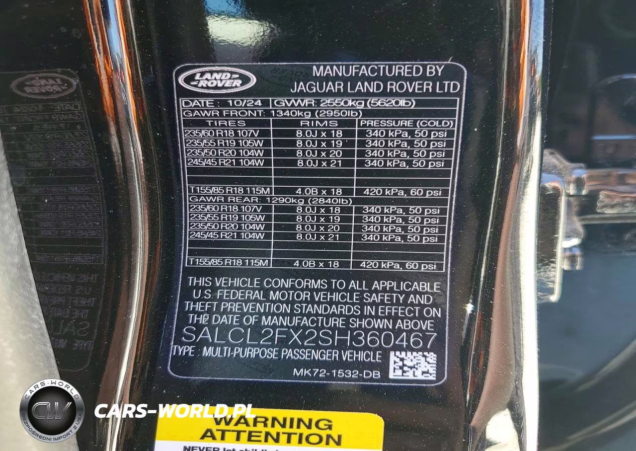 2025 Land Rover Discovery Sport Dynamic Se VIN:SALCL2FX2SH360467 - 14