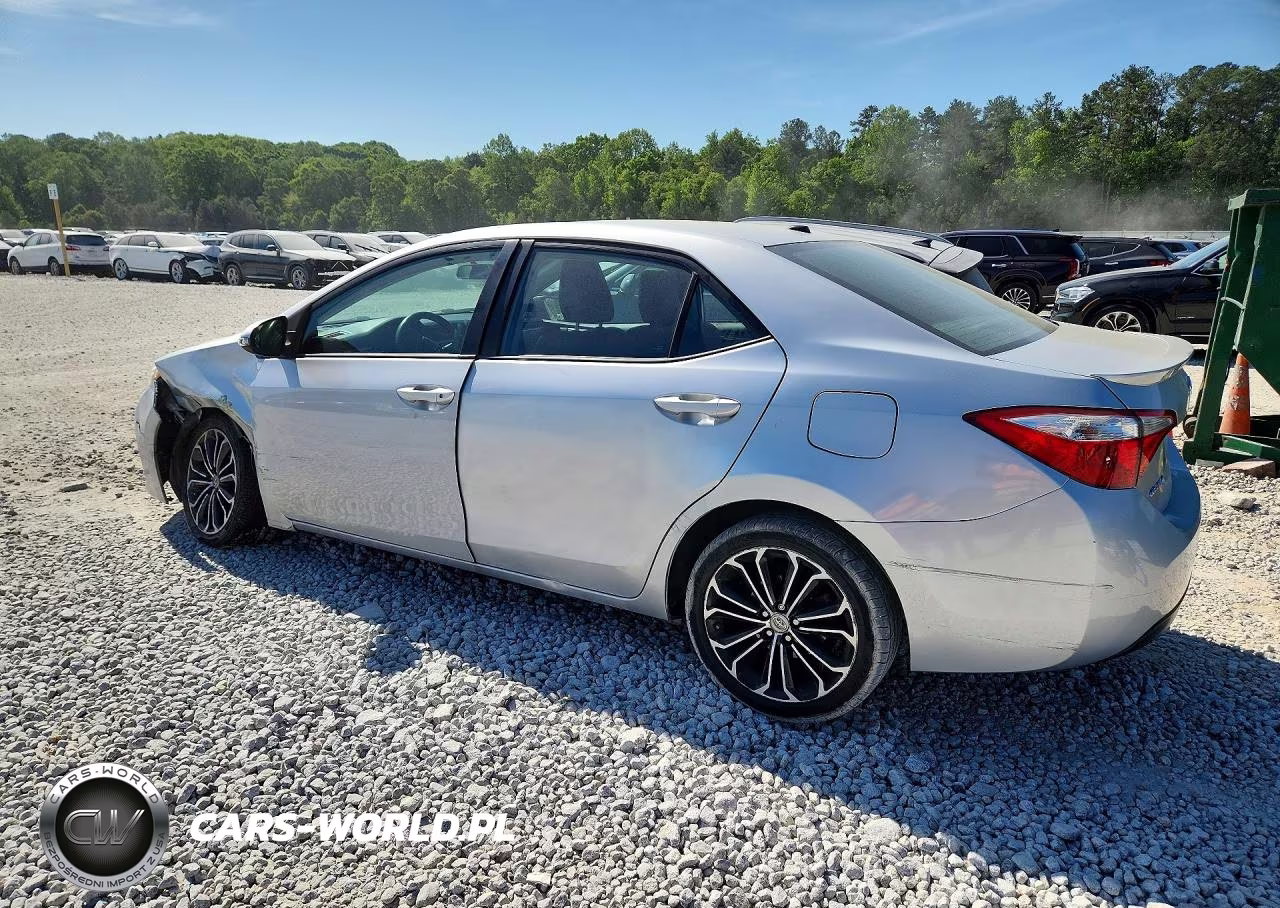 2015 Toyota Corolla S Plus VIN:2T1BURHE2FC296431 - 2