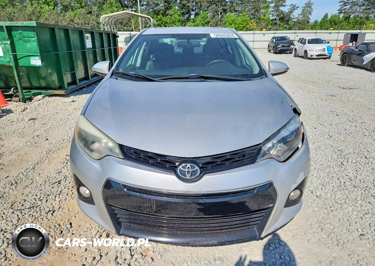 2015 Toyota Corolla S Plus VIN:2T1BURHE2FC296431 - 5