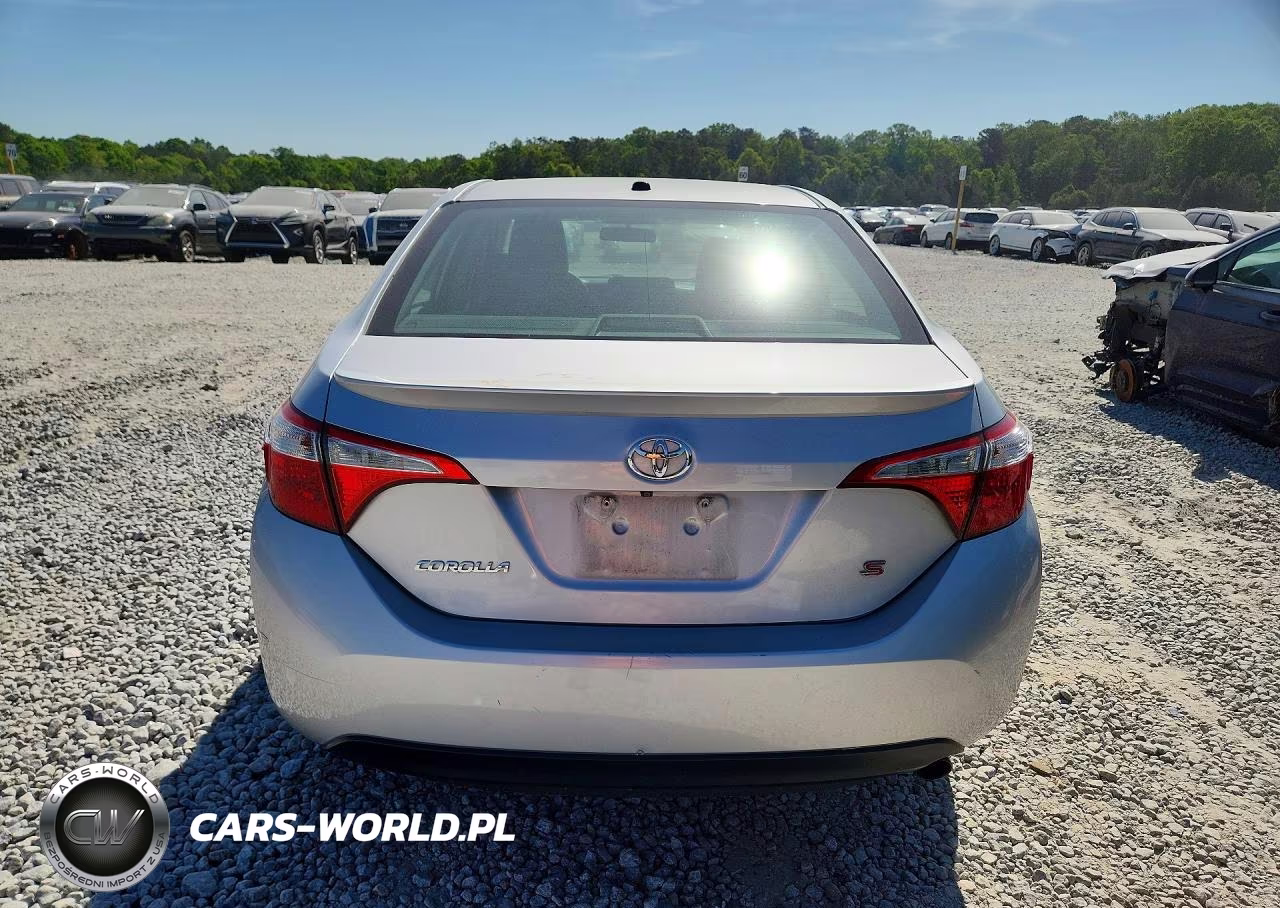 2015 Toyota Corolla S Plus VIN:2T1BURHE2FC296431 - 6