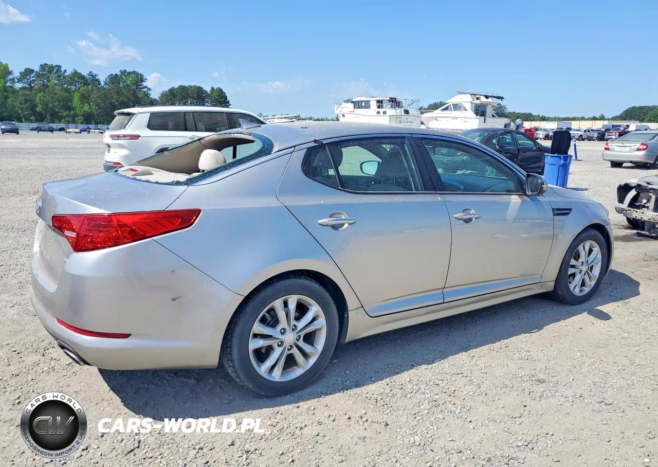 2013 Kia Optima Lx VIN:5XXGM4A74DG116439 - 3