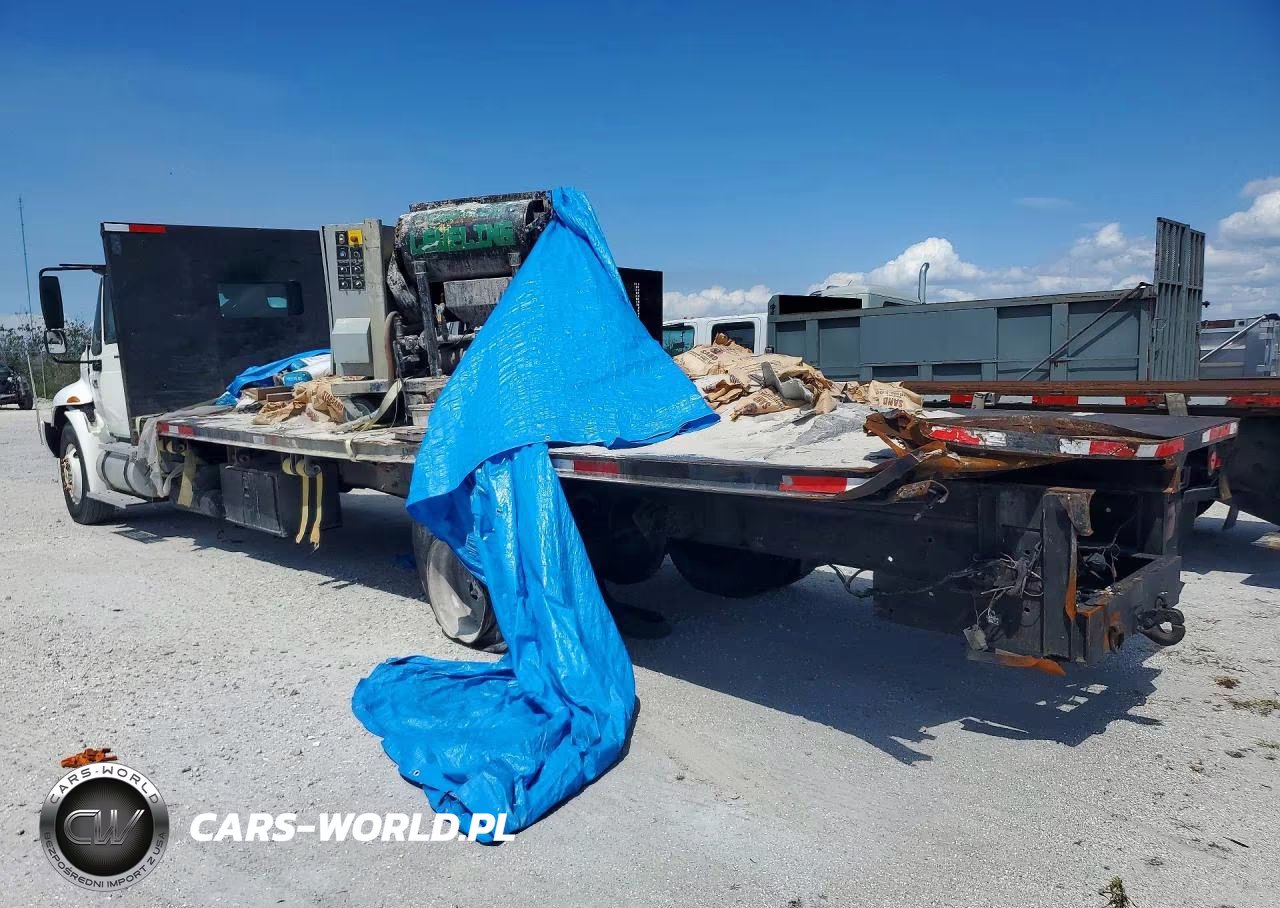 2006 International 4300 Flatbed Truck VIN:1HTMMAAN46H187097 - 2