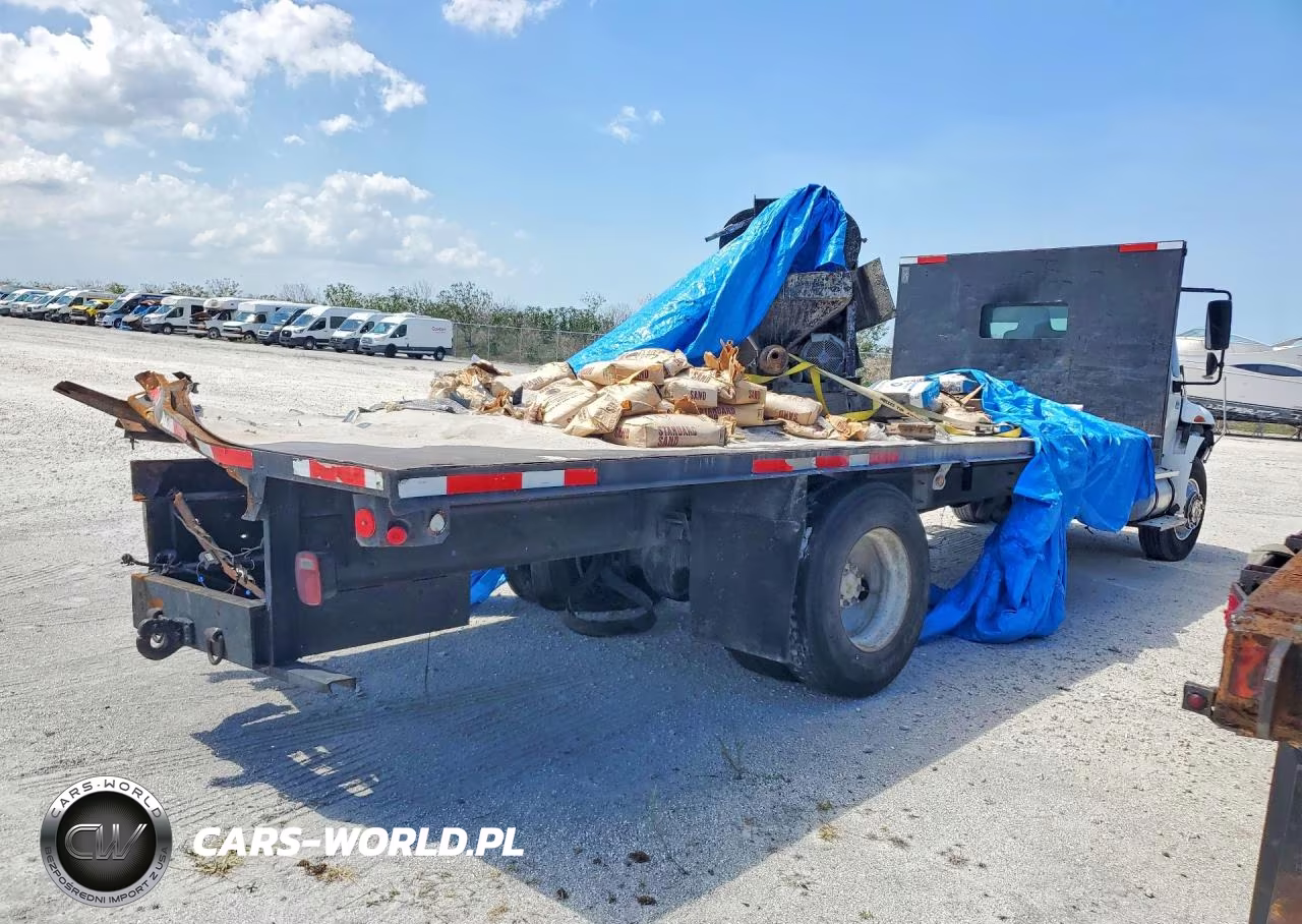 2006 International 4300 Flatbed Truck VIN:1HTMMAAN46H187097 - 3