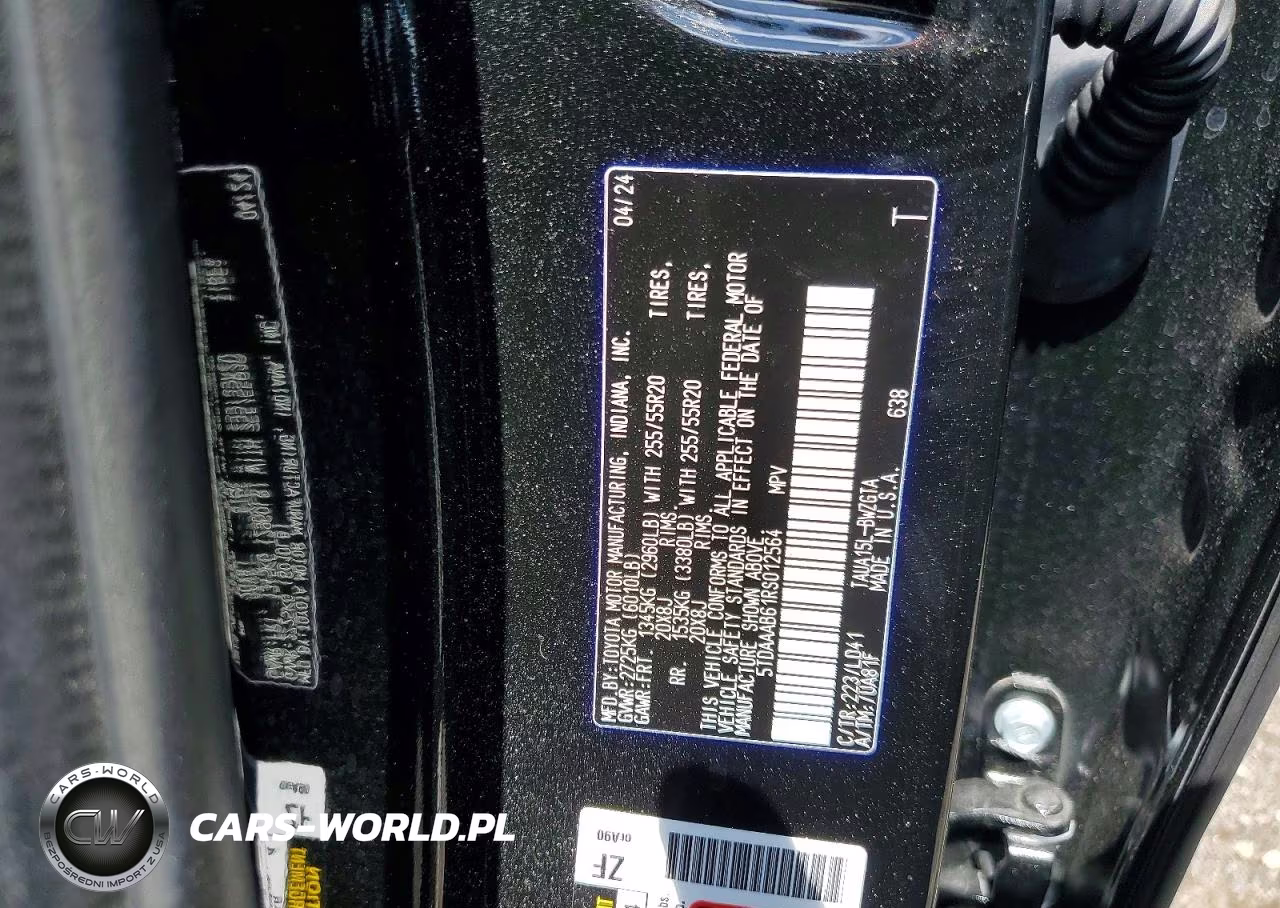 2024 Lexus Tx 350 Luxury VIN:5TDAAAB61RS012564 - 12