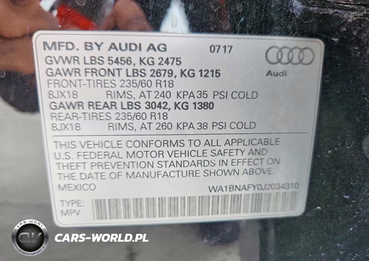 2018 Audi Q5 Premium Plus VIN:WA1BNAFY0J2034310 - 12