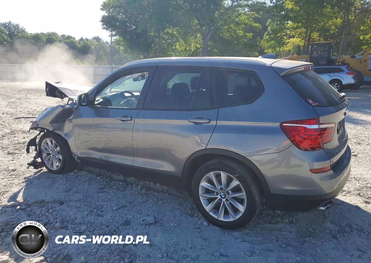 2017 BMW X3 xDrive28I VIN:5UXWX9C37H0T20488 - 2