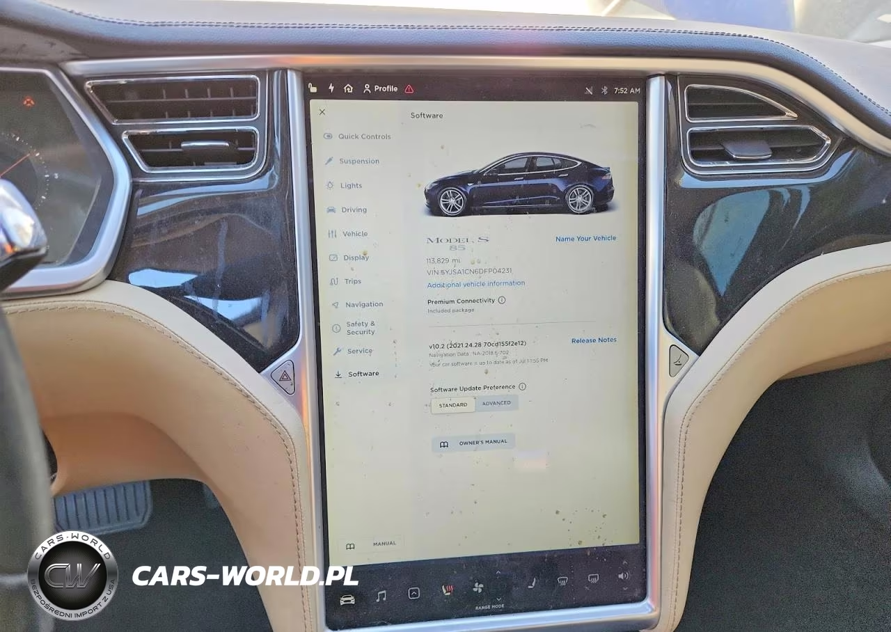 2013 Tesla Model S VIN:5YJSA1CN6DFP04231 - 9