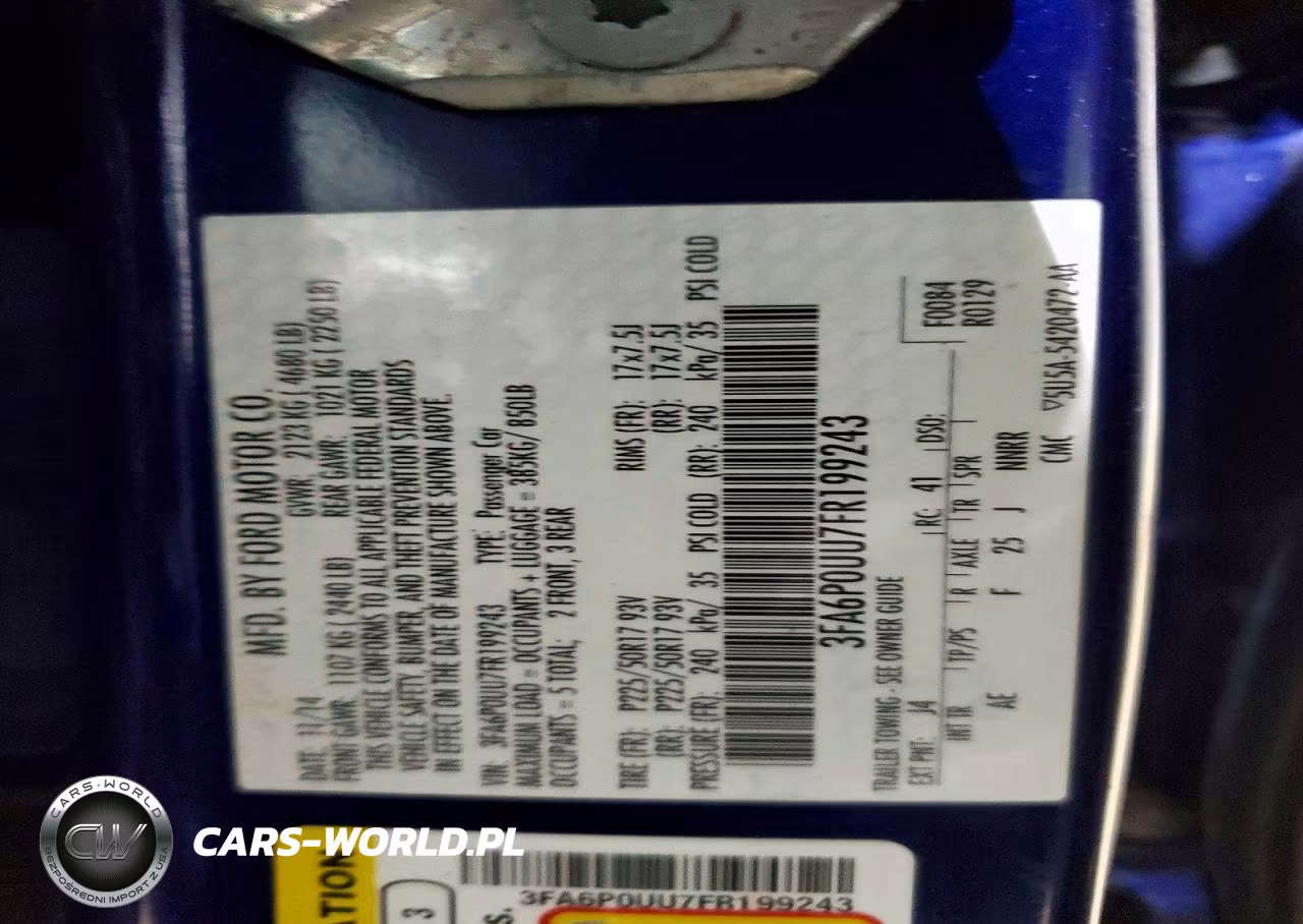 2015 Ford Fusion S Hybrid VIN:3FA6P0UU7FR199243 - 12