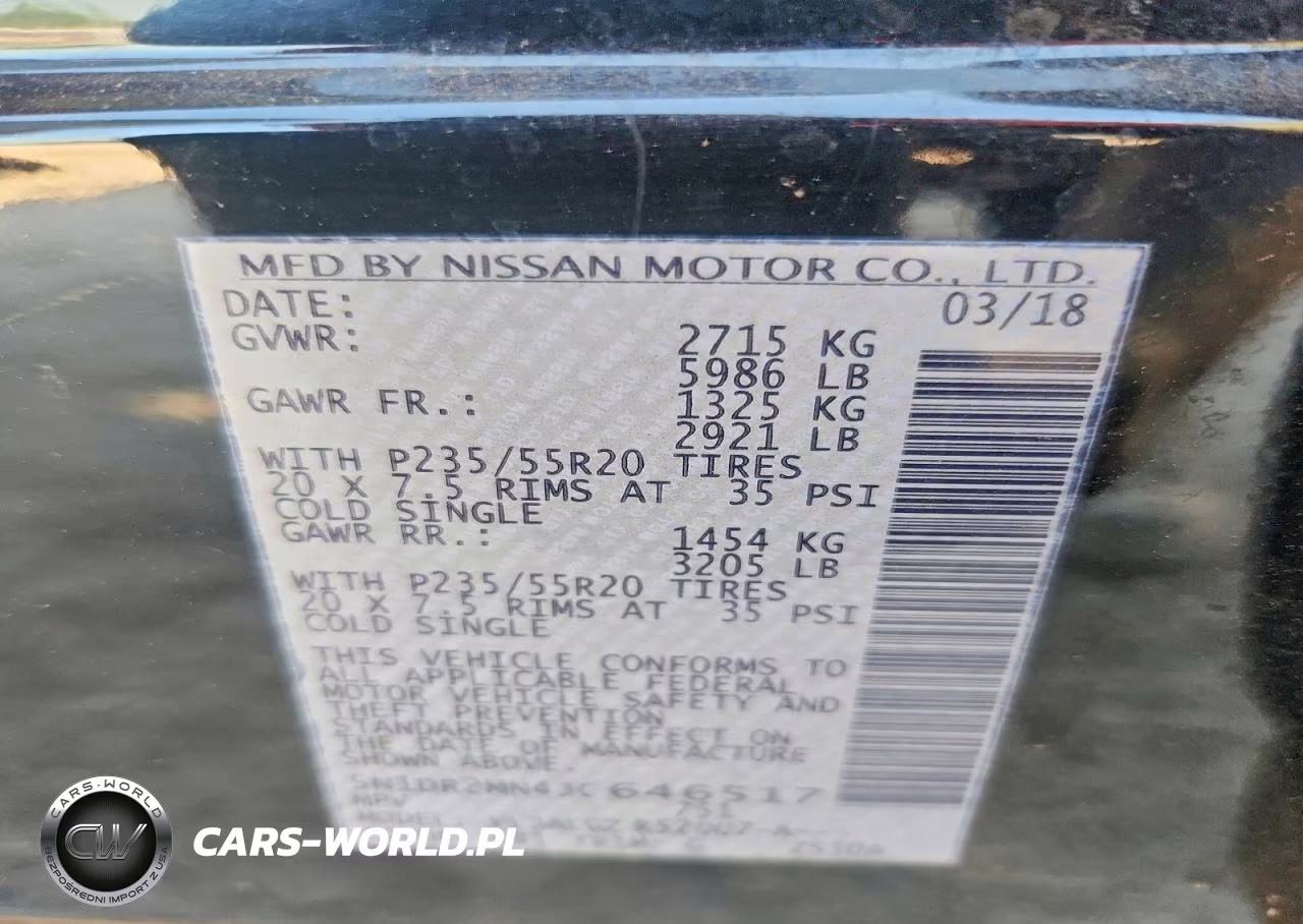 2018 Nissan Pathfinder Sl VIN:5N1DR2MN4JC646517 - 13