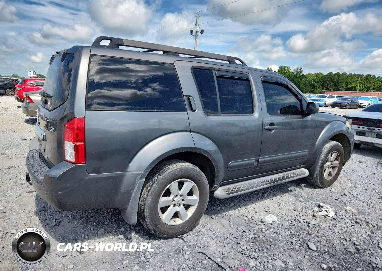 2008 Nissan Pathfinder S S VIN:5N1AR18U48C665934 - 3