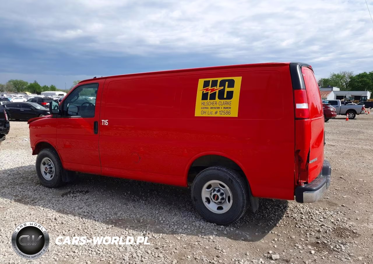 2023 GMC Savana G2500 VIN:1GTW7AFP2P1184801 - 2