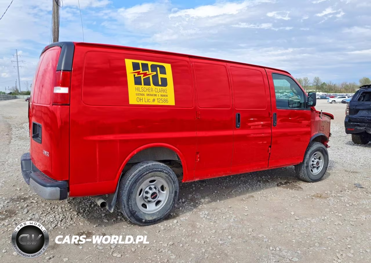 2023 GMC Savana G2500 VIN:1GTW7AFP2P1184801 - 3