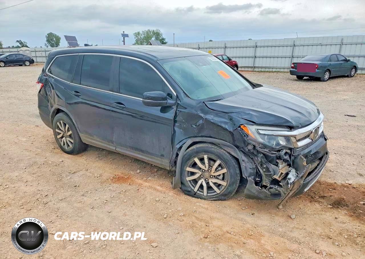 2021 Honda Pilot Exl VIN:5FNYF6H53MB100654 - 4