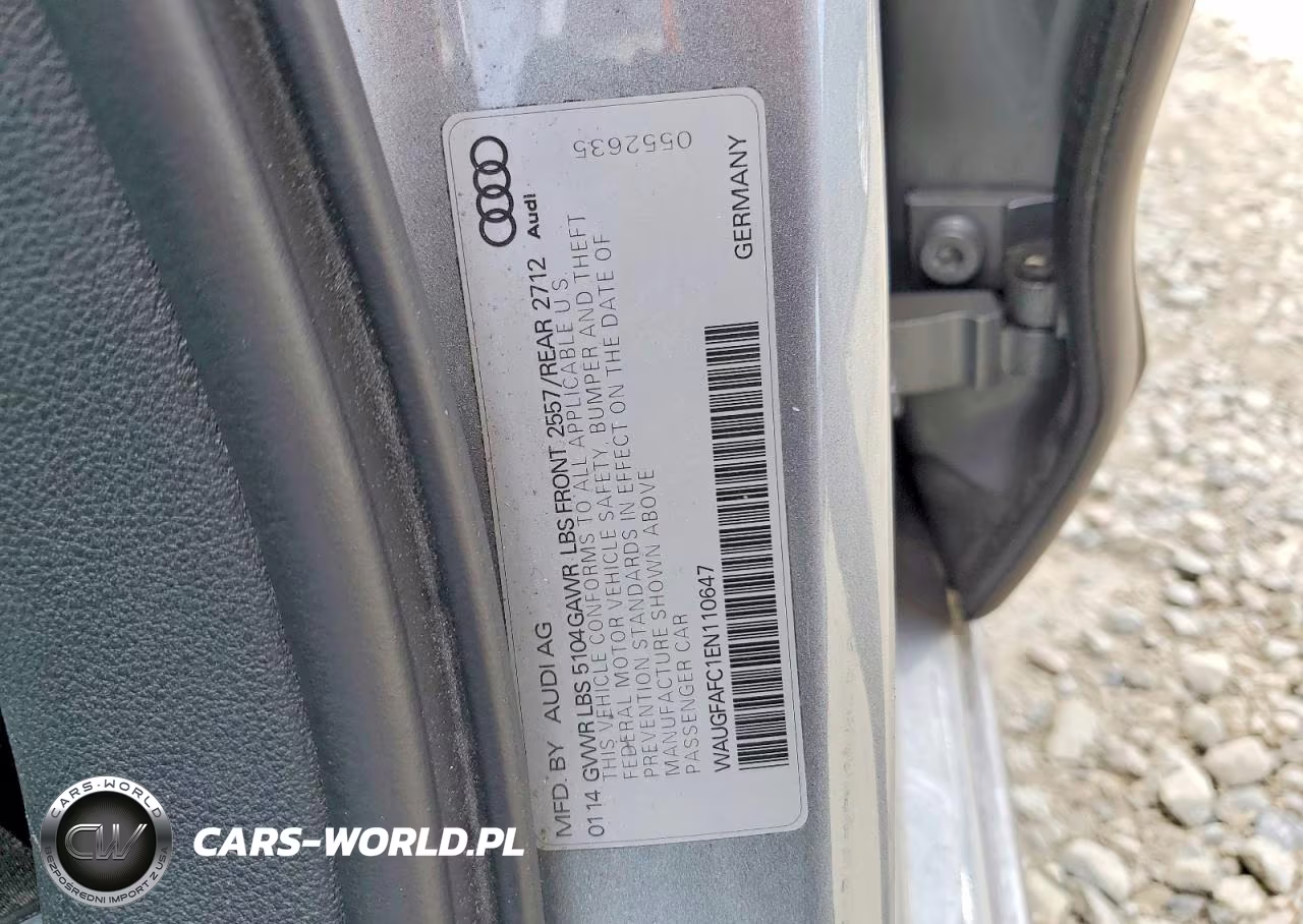 2014 Audi A6 Premium Plus VIN:WAUGFAFC1EN110647 - 13