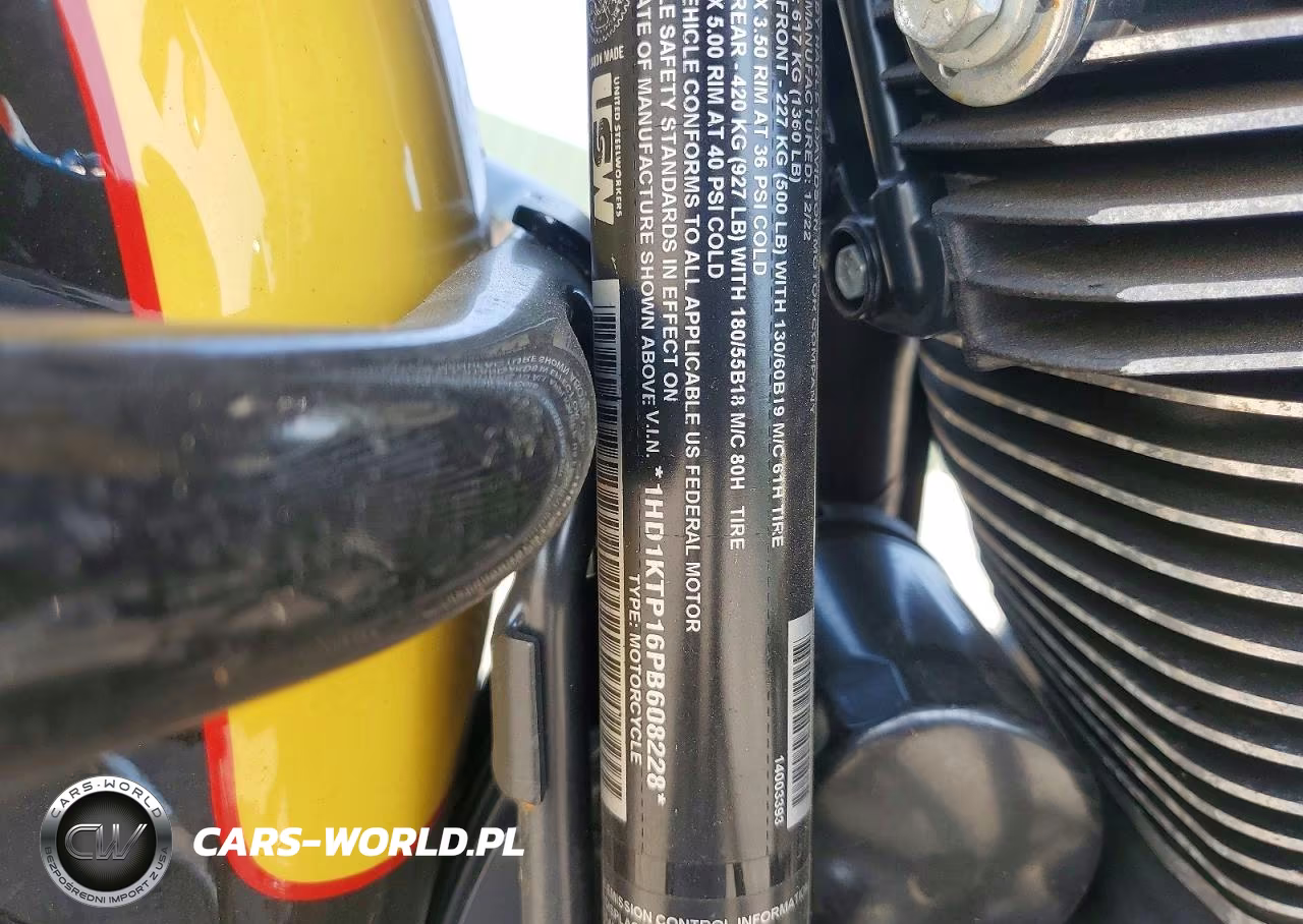 2023 Harley Davidson Fltrxs VIN:1HD1KTP16PB608228 - 9