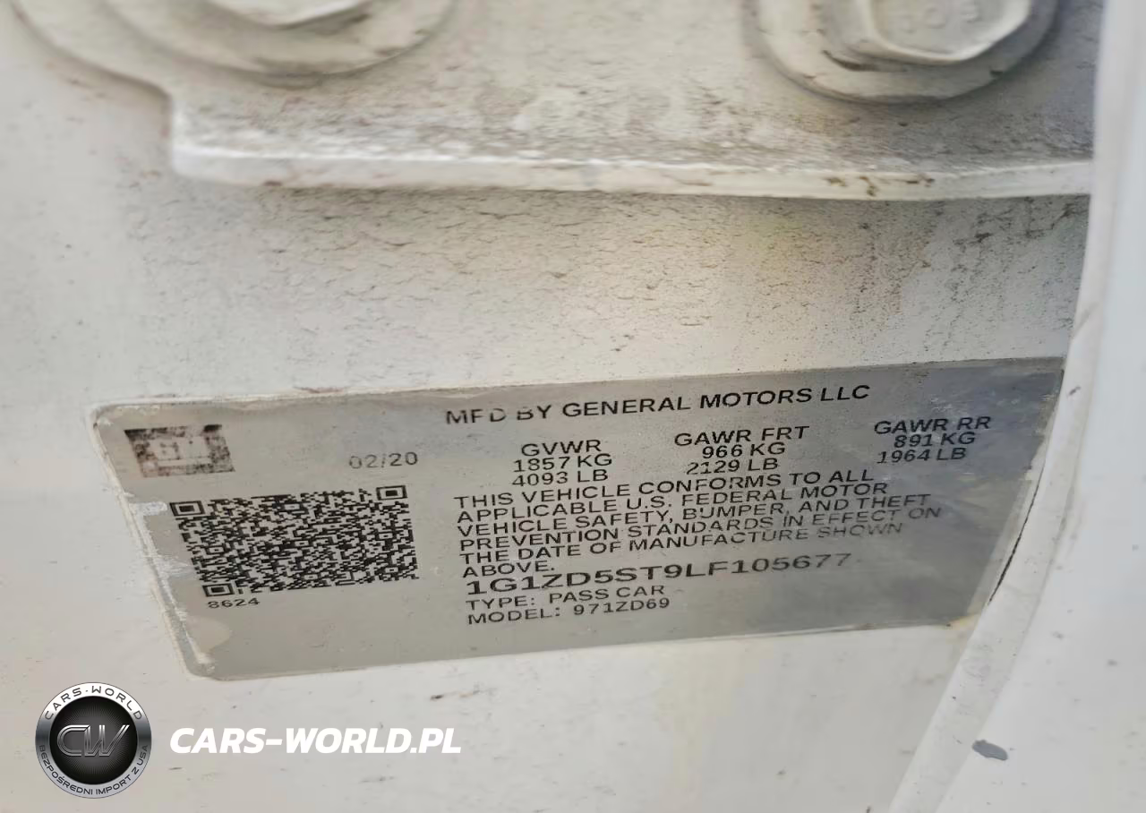 2020 Chevrolet Malibu Lt VIN:1G1ZD5ST9LF105677 - 12
