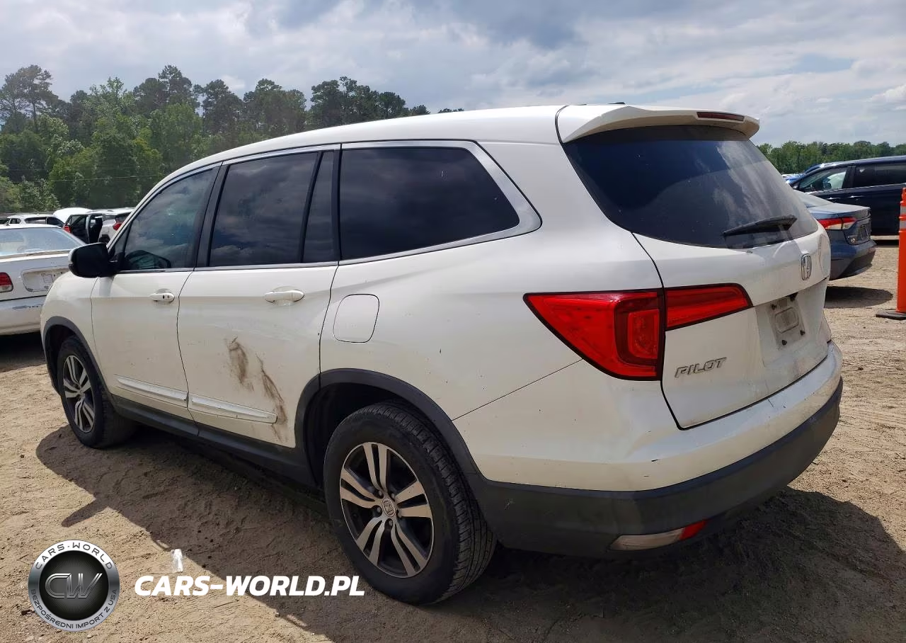 2017 Honda Pilot Exl VIN:5FNYF5H54HB010722 - 2