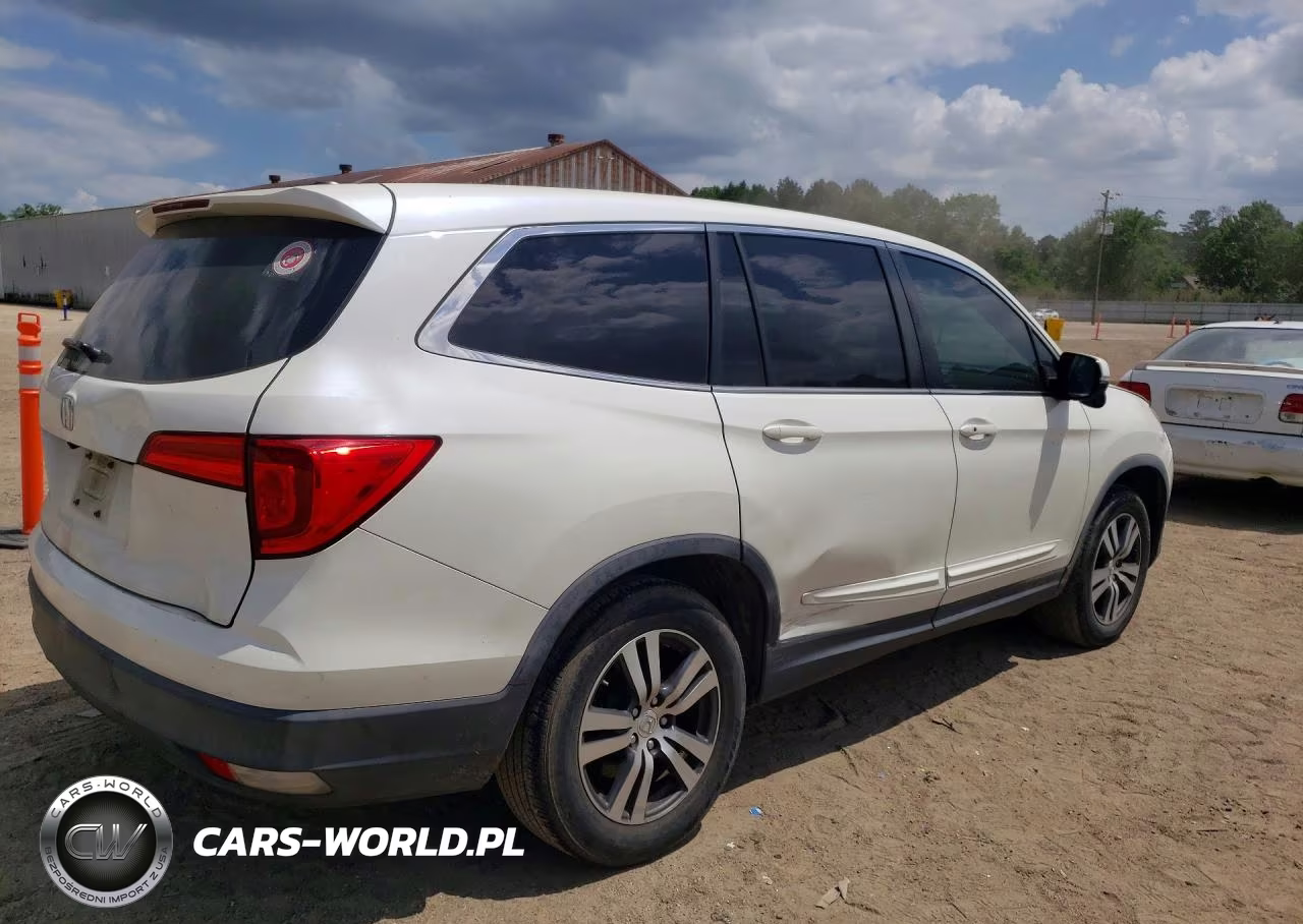 2017 Honda Pilot Exl VIN:5FNYF5H54HB010722 - 3
