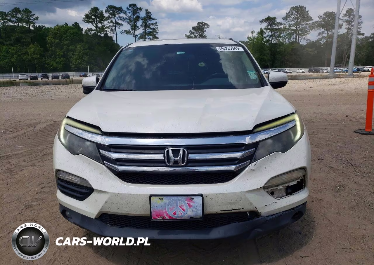 2017 Honda Pilot Exl VIN:5FNYF5H54HB010722 - 5