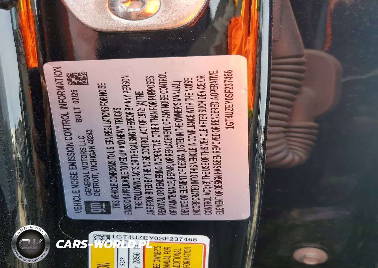 2025 GMC Sierra K2500 At4X VIN:1GT4UZEY0SF237466 - 12