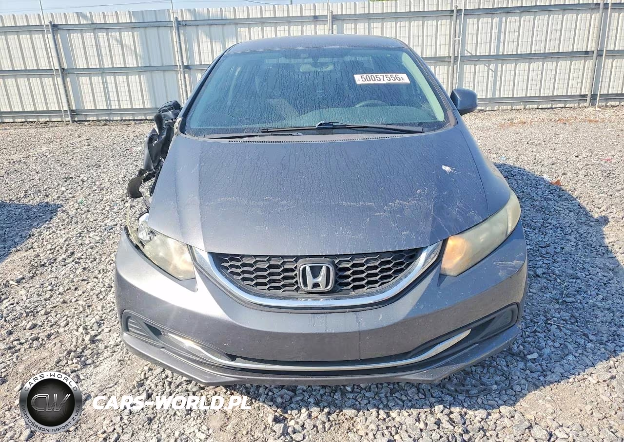 2013 Honda Civic Lx VIN:19XFB2F50DE095014 - 5