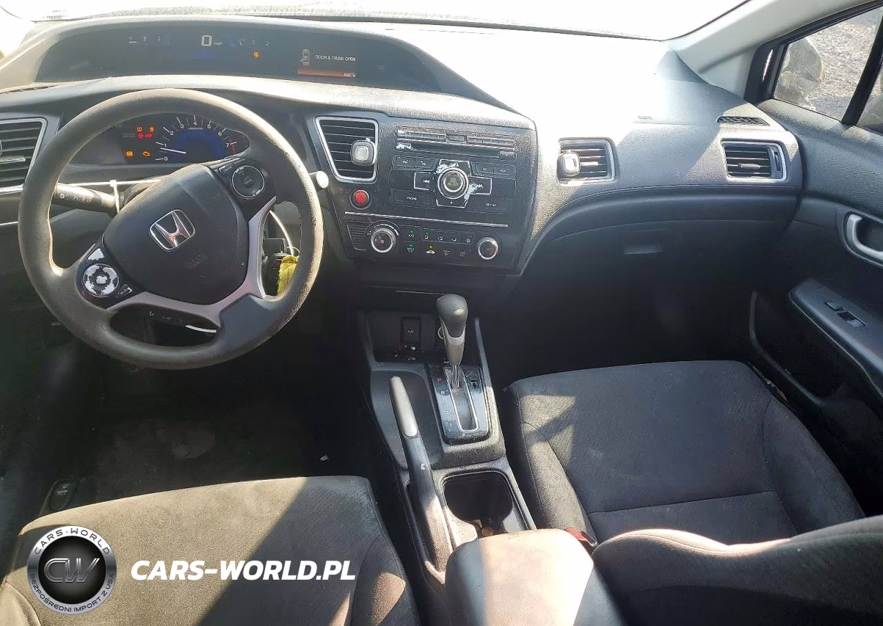 2013 Honda Civic Lx VIN:19XFB2F50DE095014 - 8