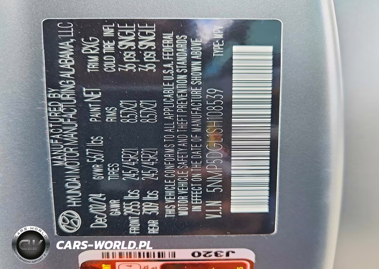 2025 Hyundai Santa Fe Calligraphy VIN:5NMP5DGL1SH108539 - 13
