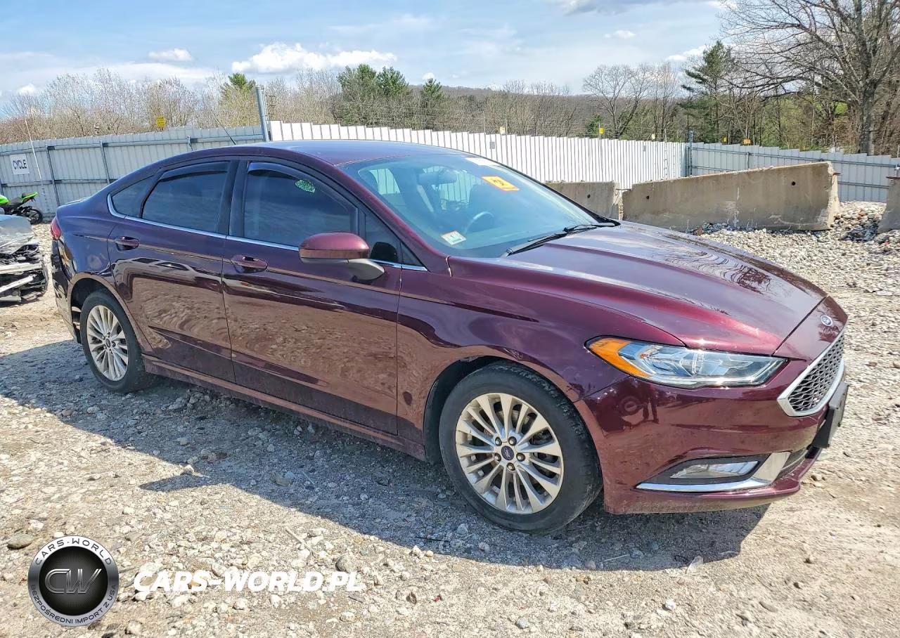 2017 Ford Fusion S VIN:3FA6P0G74HR225547 - 4