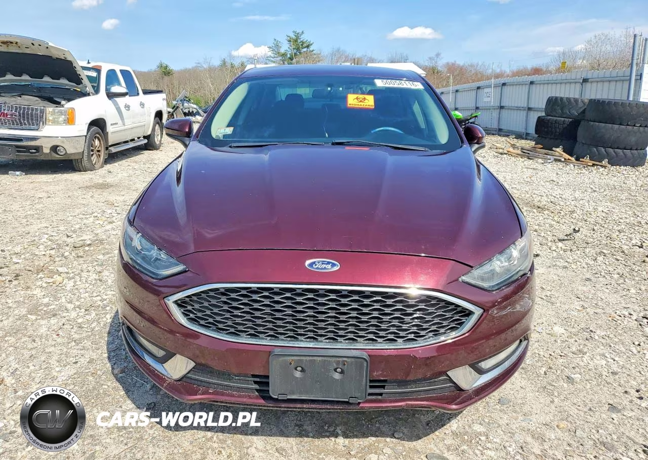 2017 Ford Fusion S VIN:3FA6P0G74HR225547 - 5