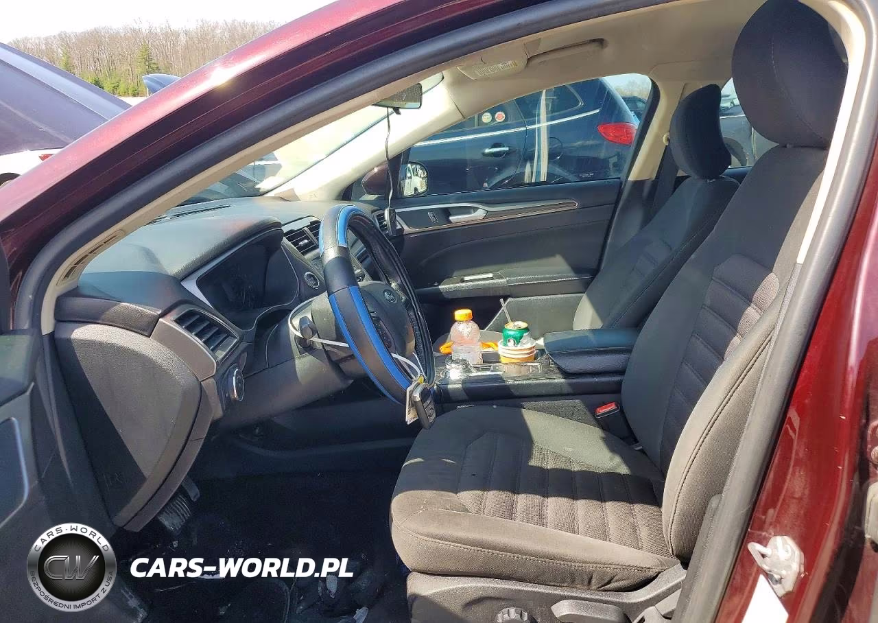 2017 Ford Fusion S VIN:3FA6P0G74HR225547 - 7