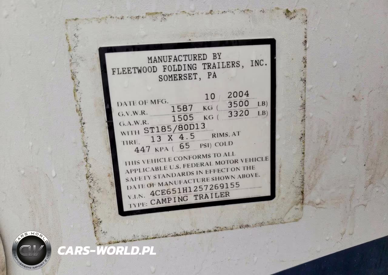 2005 Fleetwood Valor Pop-Up Camper VIN:4CE651H1257269155 - 10