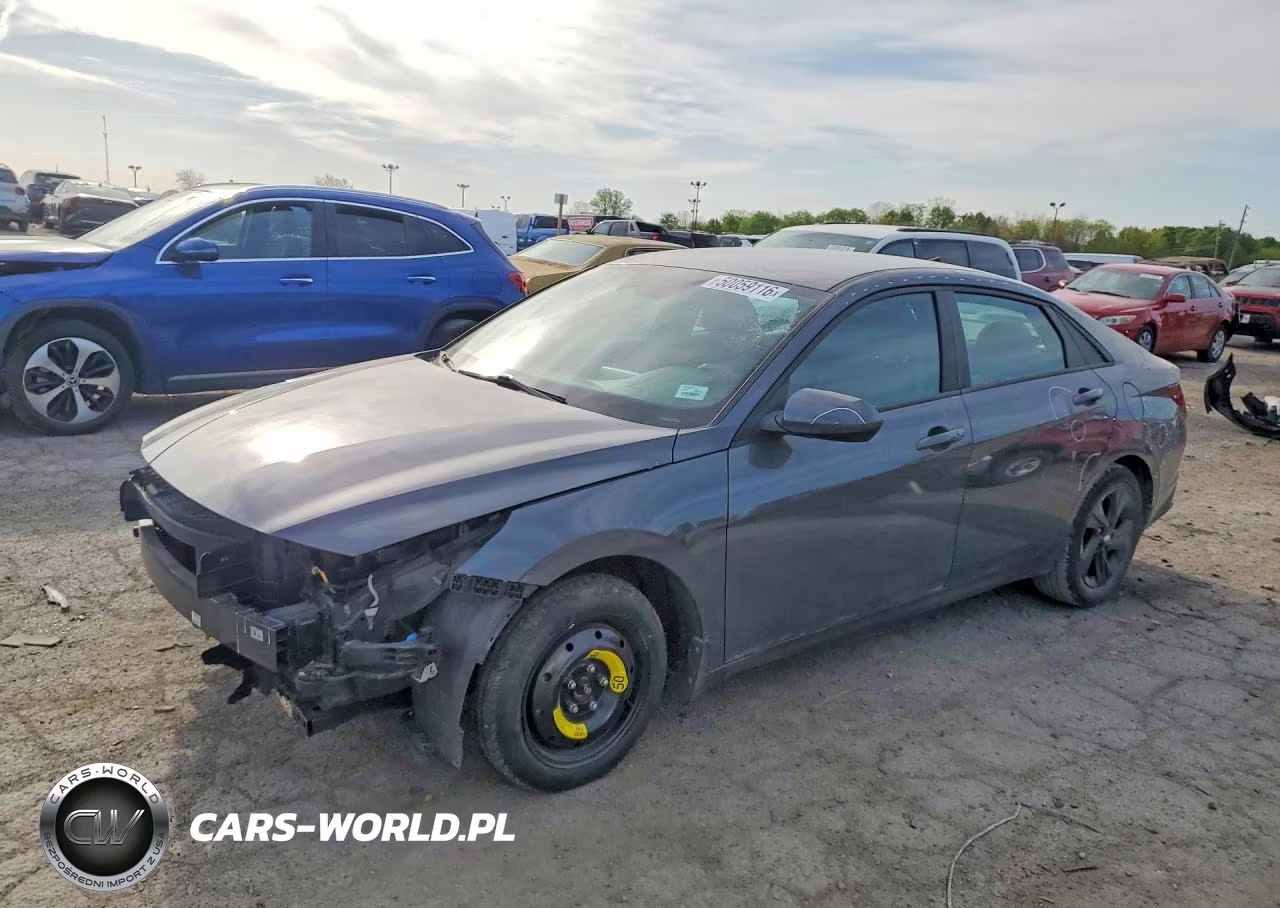 2023 Hyundai Elantra Sel VIN:KMHLM4AG0PU623525 - 1