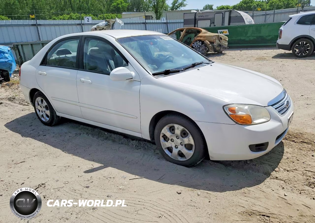 2007 Kia Spectra VIN:KNAFE122875475678 - 4