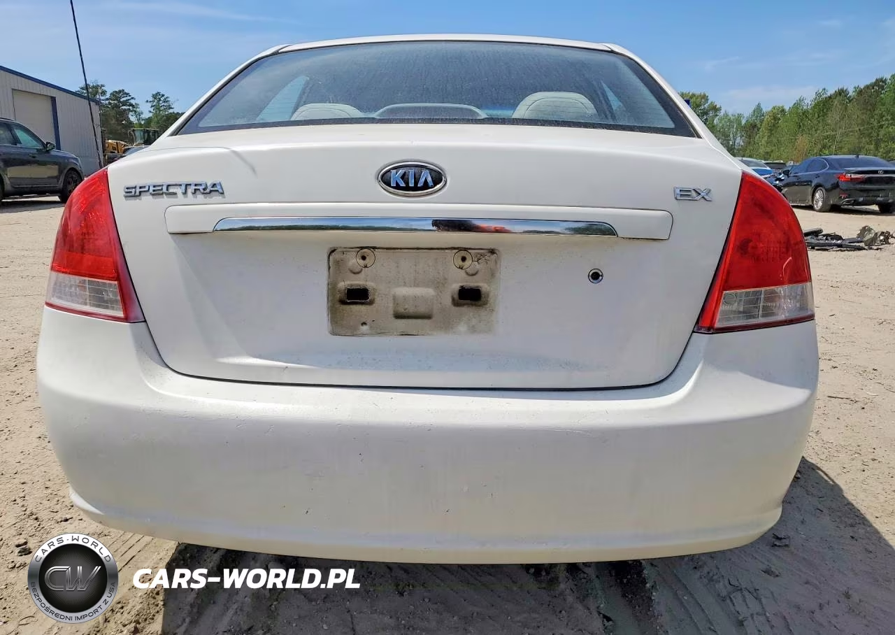 2007 Kia Spectra VIN:KNAFE122875475678 - 6