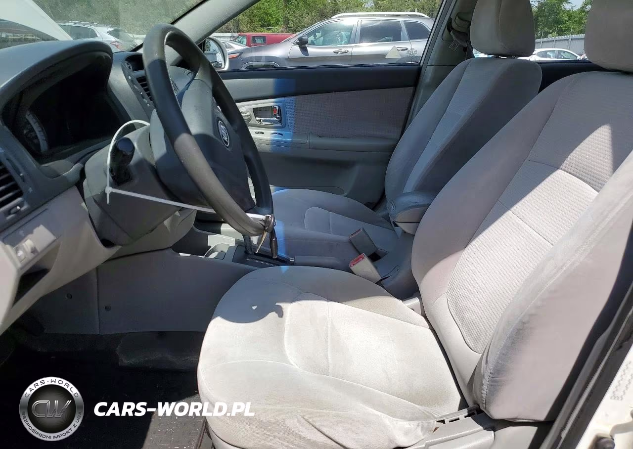 2007 Kia Spectra VIN:KNAFE122875475678 - 7