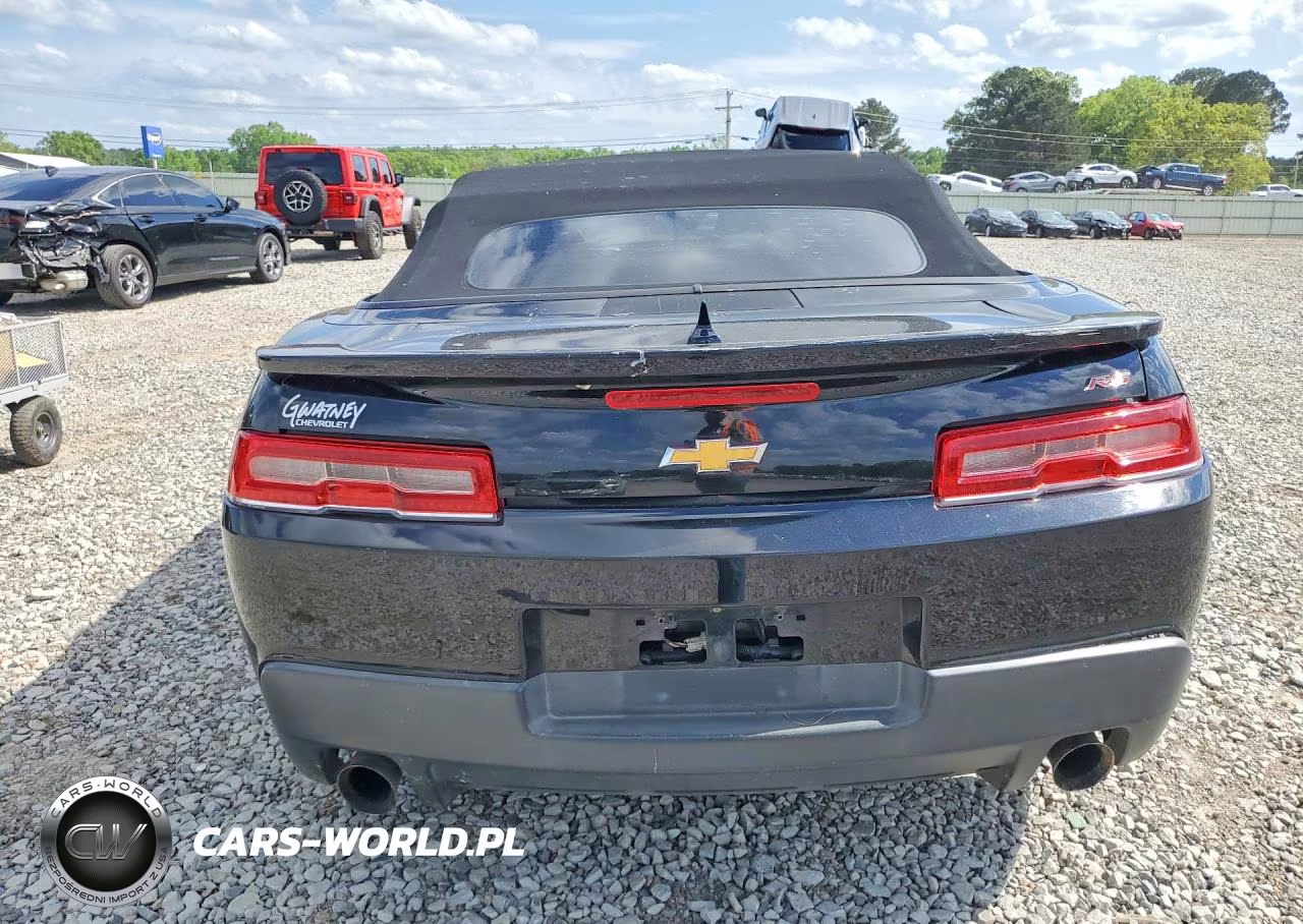 2014 Chevrolet Camaro Lt VIN:2G1FC3D37E9259632 - 6