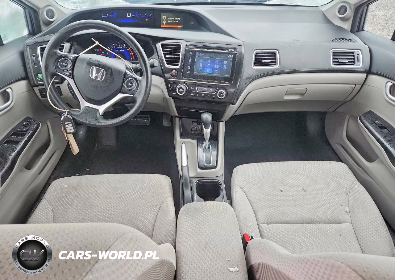 2015 Honda Civic Hybrid VIN:19XFB4F29FE201173 - 8