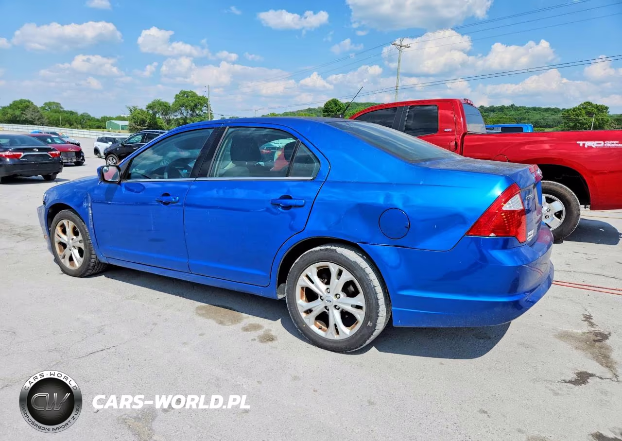 2012 Ford Fusion Se VIN:3FAHP0HA0CR406513 - 2