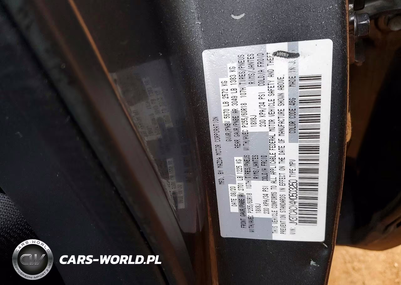 2021 Mazda Cx-9 Touring VIN:JM3TCACY4M0503250 - 13