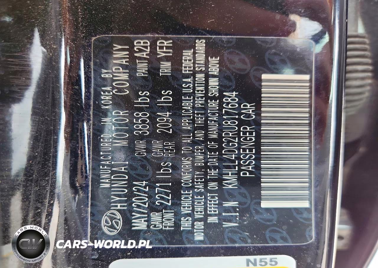 2024 Hyundai Elantra VIN:KMHLL4DG2RU817684 - 13