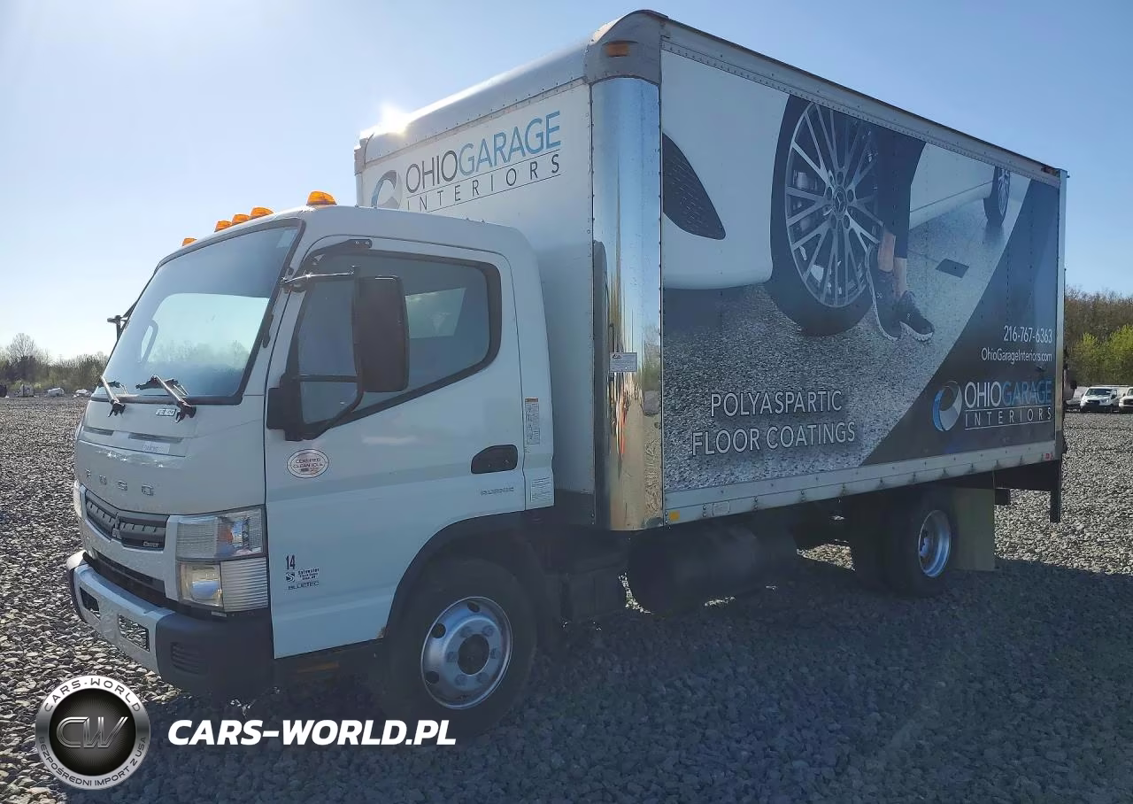 2015 Mitsubishi Fec72S Box Truck