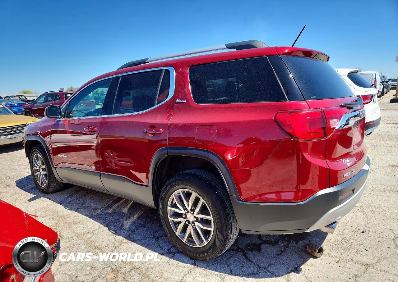 2019 GMC Acadia Sle VIN:1GKKNLLS7KZ135875 - 2