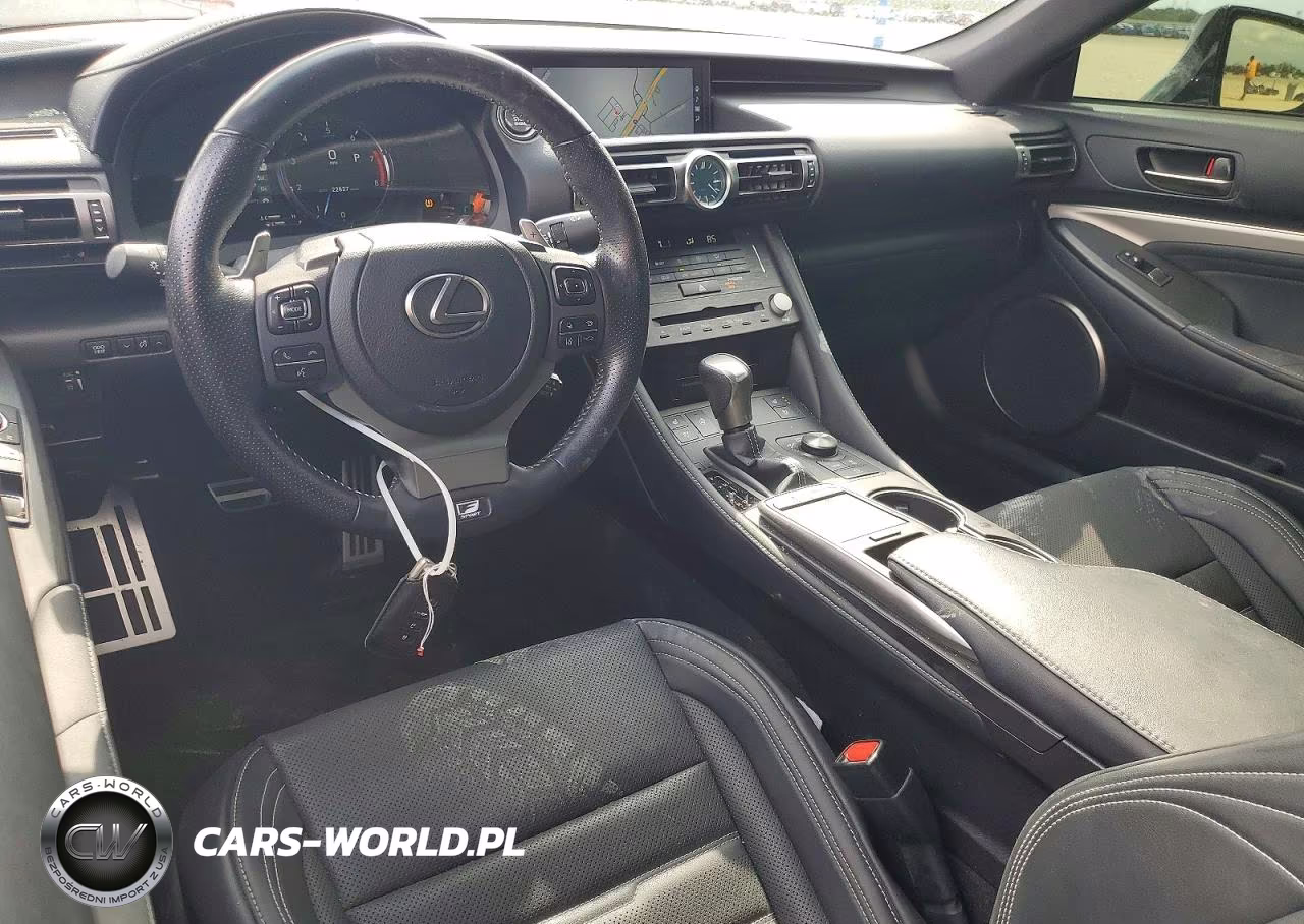 2022 Lexus Rc 350 F Sport VIN:JTHGZ5BC9N5025478 - 8