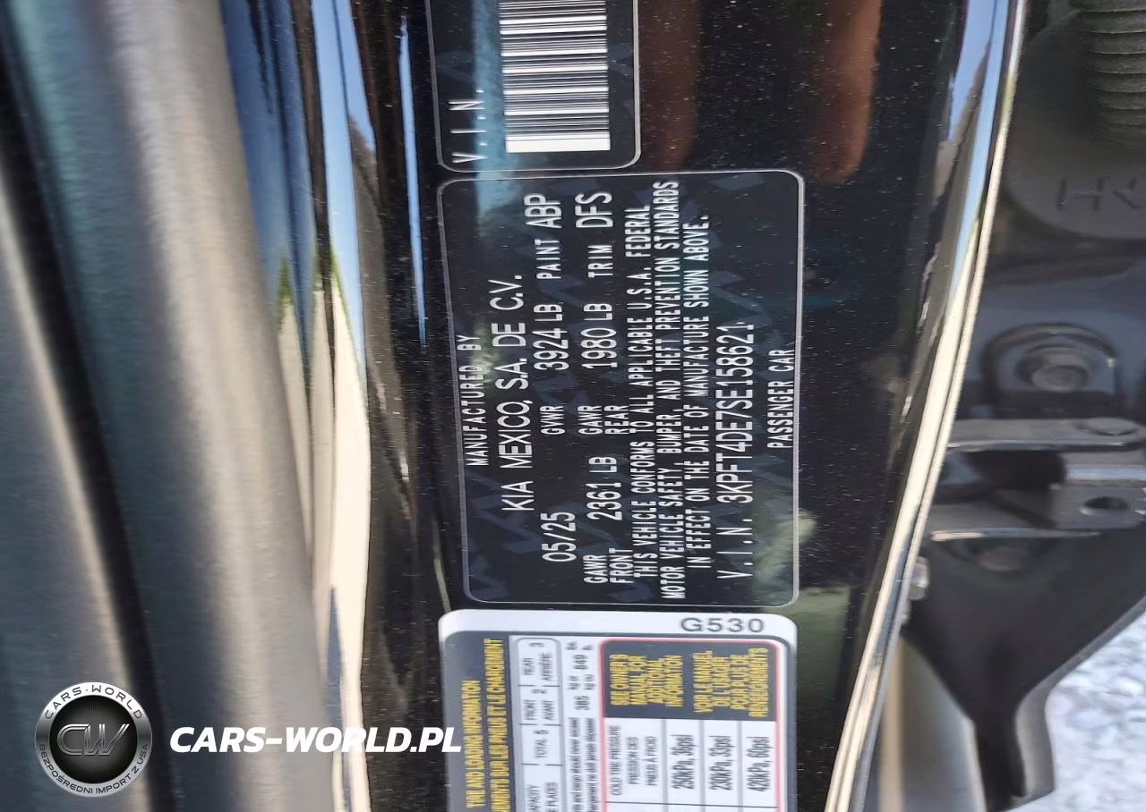 2025 Kia K4 Lx VIN:3KPFT4DE7SE158621 - 12