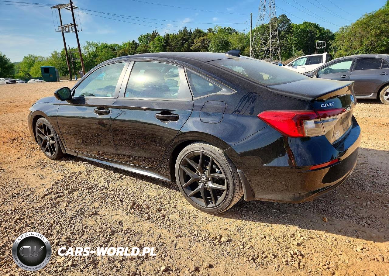 2022 Honda Civic Sport VIN:2HGFE2F5XNH606209 - 2