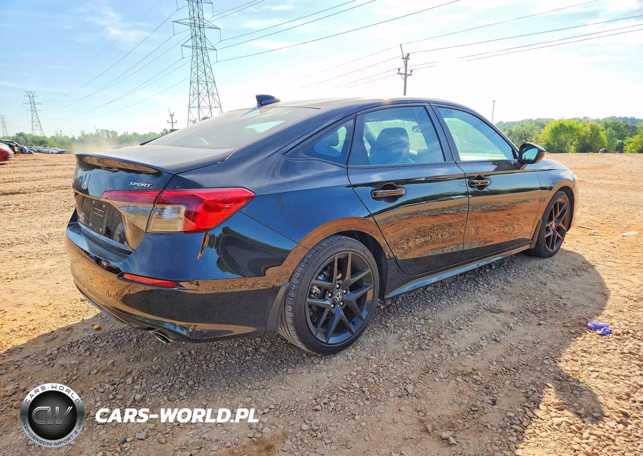 2022 Honda Civic Sport VIN:2HGFE2F5XNH606209 - 3